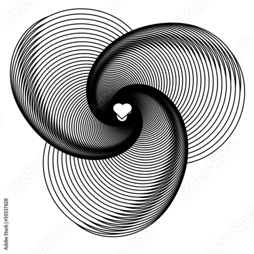 spirale fond coeur 