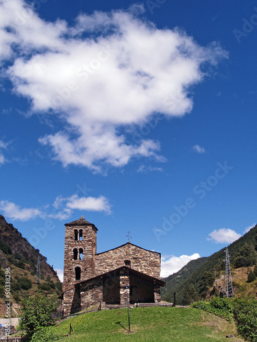 Sant Joan de Caselles (Andorra), romanesque church photo