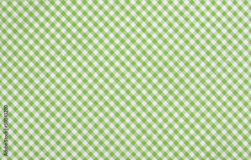 green checkered fabric