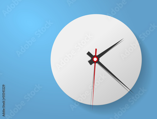 Clock face. Vector. Set up your time.