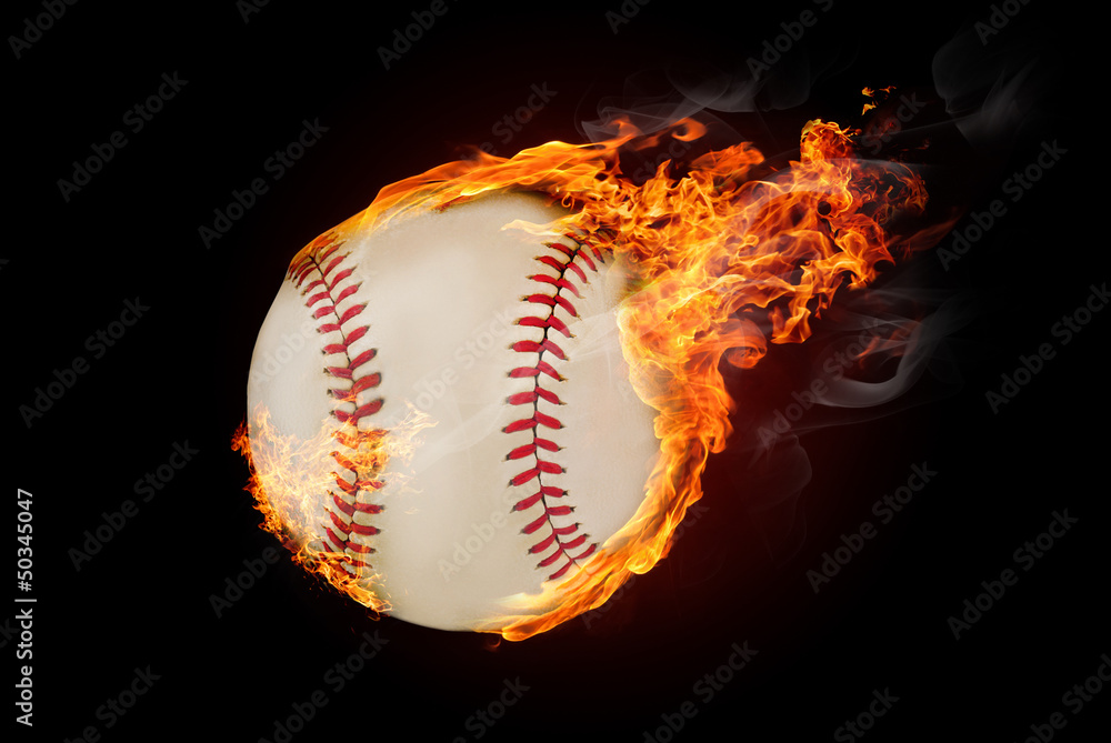 Fotografija Burning objects and objects on fire background