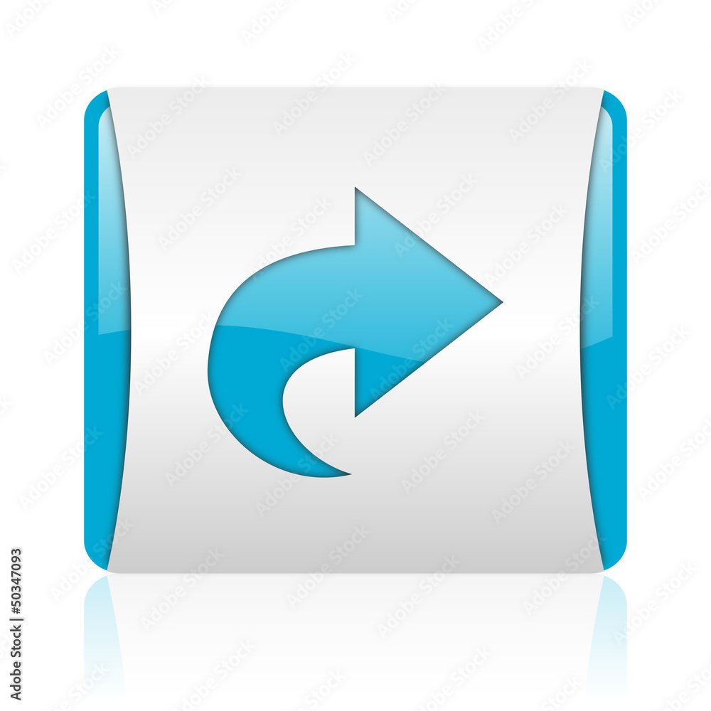 next blue and white square web glossy icon next blue and white square web glossy icon