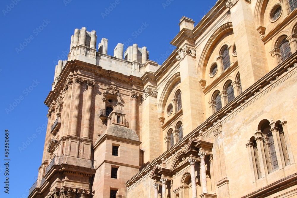 Malaga cathedral, Spain