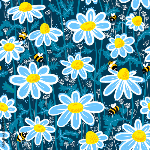pattern with bee