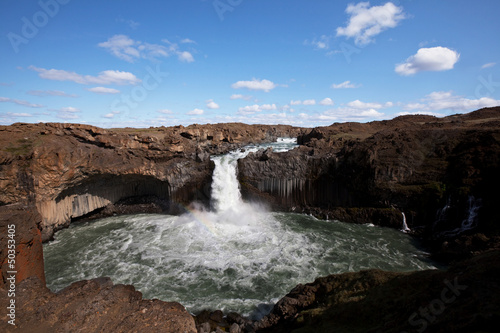 Waterfall in Iceland