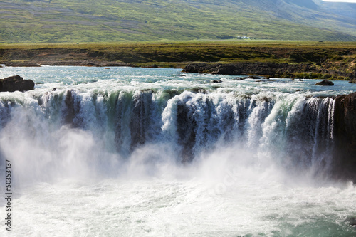 Waterfall in Iceland