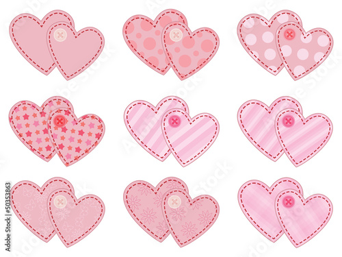 collection of two joined valentines