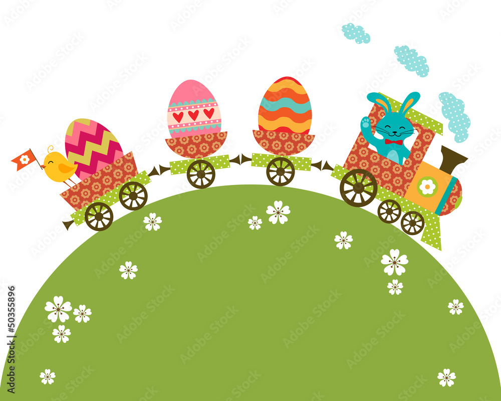 Obraz premium Easter travel