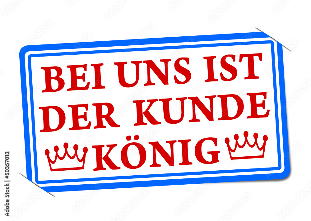 König Kunde Zettel  #130312-svg04