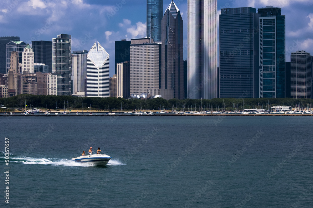 Fototapeta premium Chicago panorama