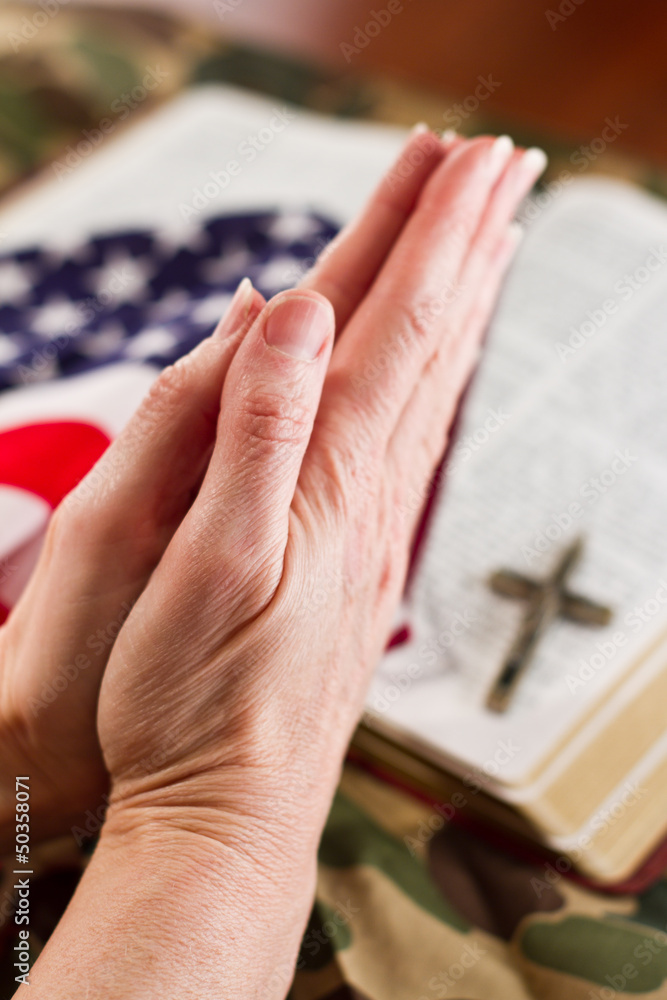 Obraz premium American faith