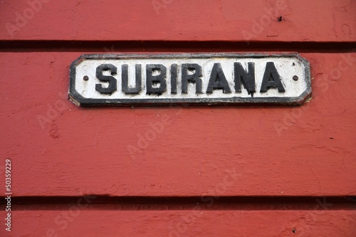 Havana street - Subirana