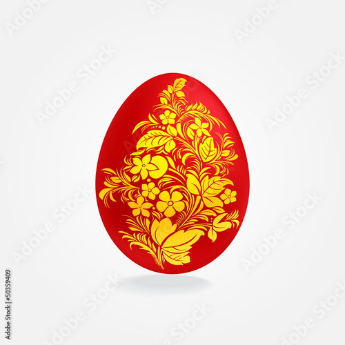 Easter eggs design template