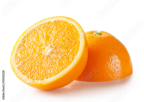 Εκτύπωση καμβά Sliced orange halves
