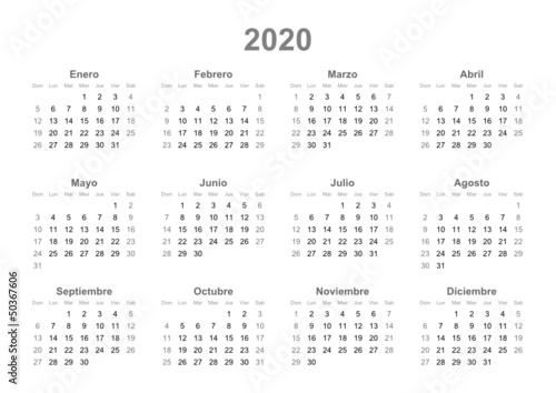 Spanish calendar