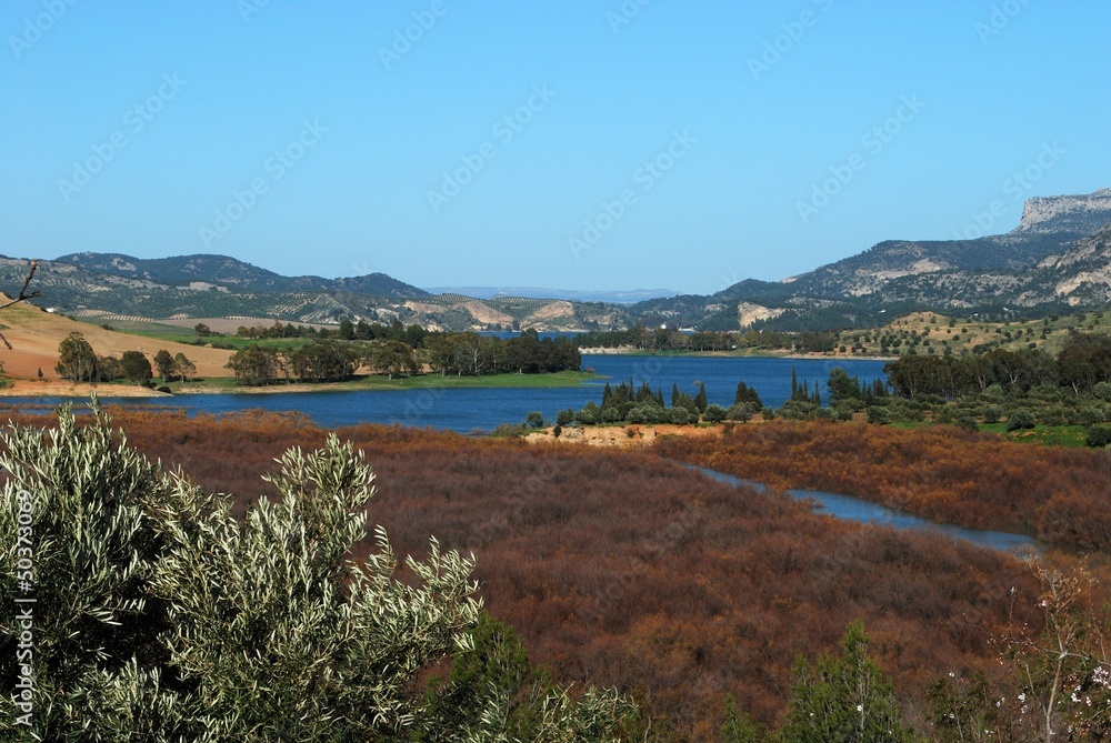 Guadalteba lake near Ardales, Andalusia © Arena Photo UK