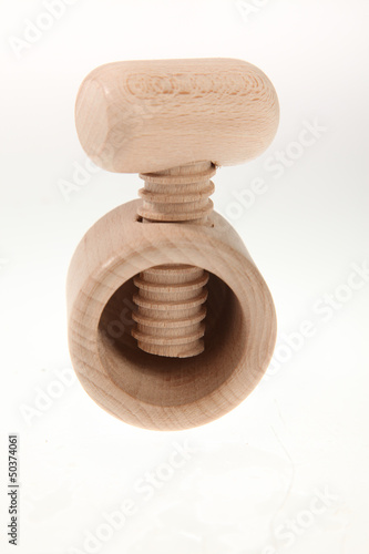 Wooden nutcracker