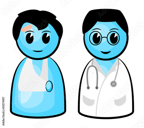 Arzt und Patient