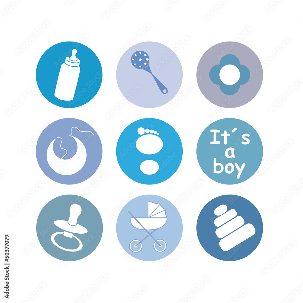 Baby boy arrival announcement card Baby boy arrival announcement card