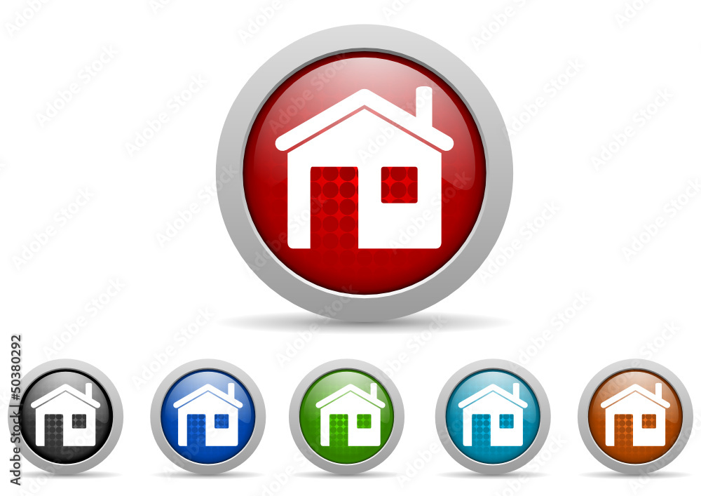 home vector icon set