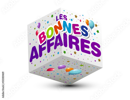 cube 3d bonnes affaires