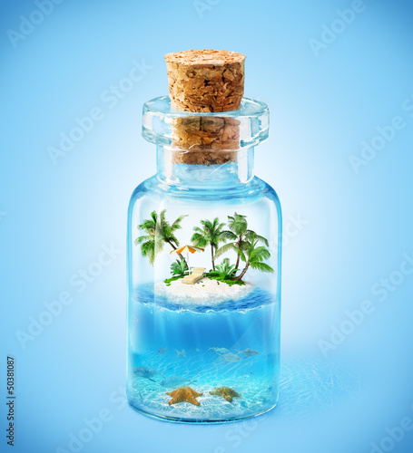 tropical island