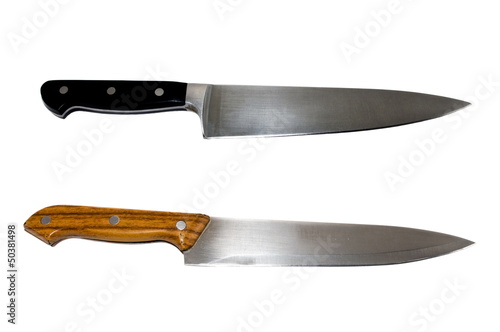 two kitchen knives