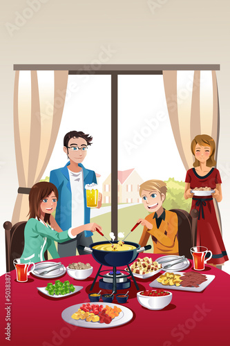 Fondue party