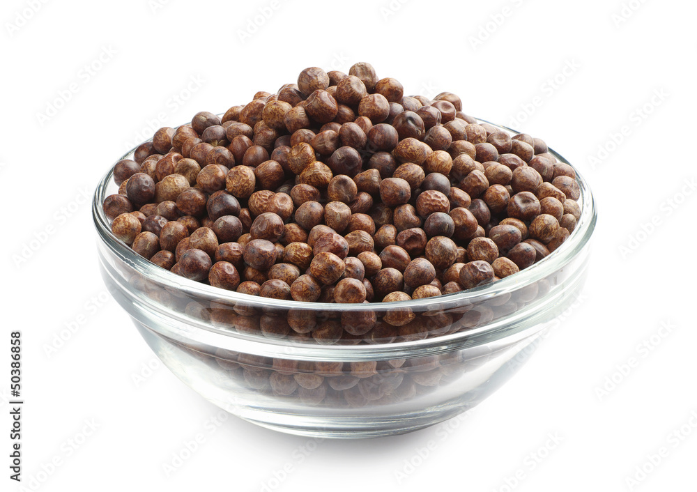 Grey peas in a bowl Grey peas in a bowl