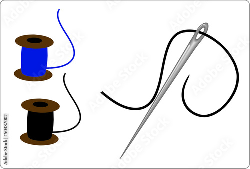 needle with thread
