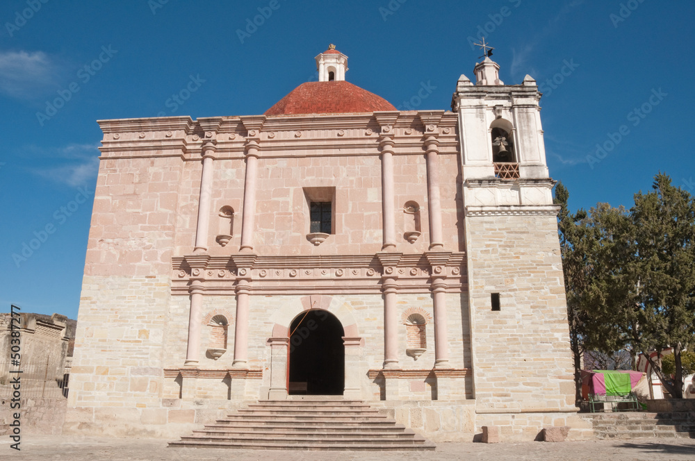 Parish Church of San Pablo, Mitla, Oaxaca (Mexico)