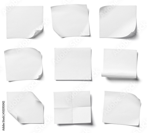 Wallpaper Mural white note paper office business Torontodigital.ca