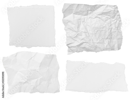 white paper ripped message background photo