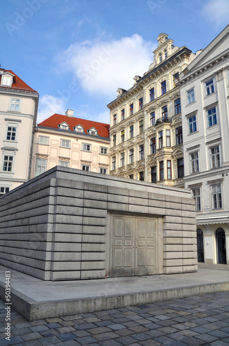 Holocaust Denkmal am Judenplatz in Wien