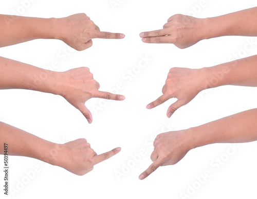 Tablet PC hand movement