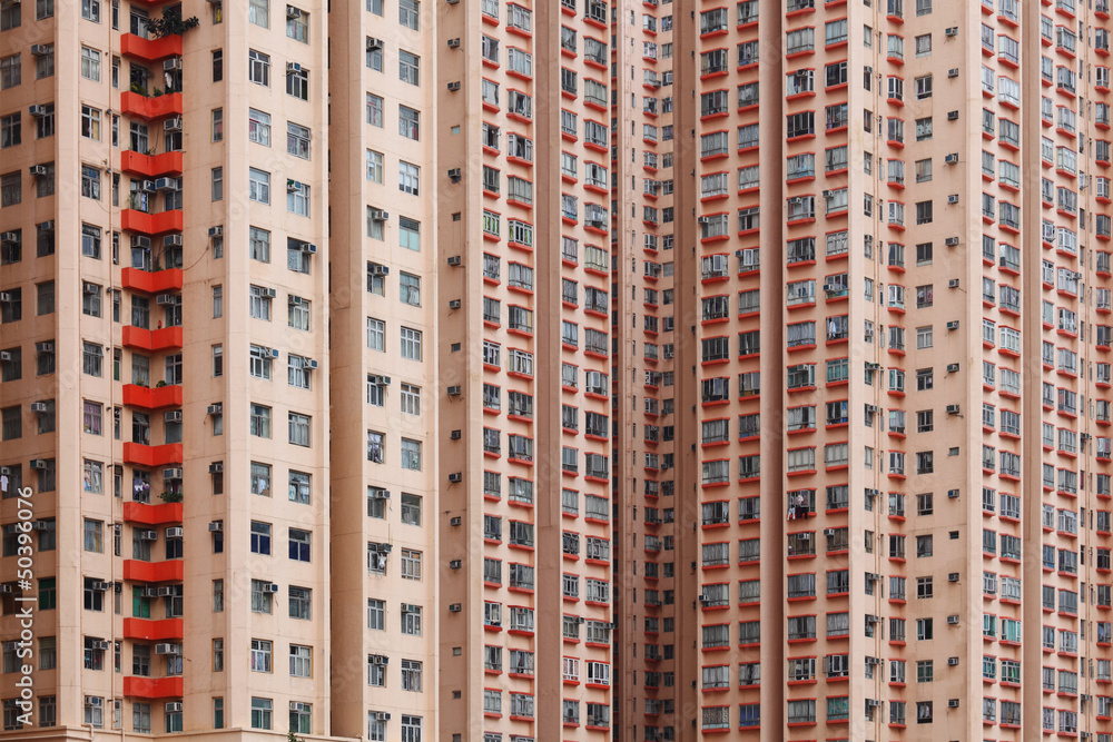apartment house in Hong Kong