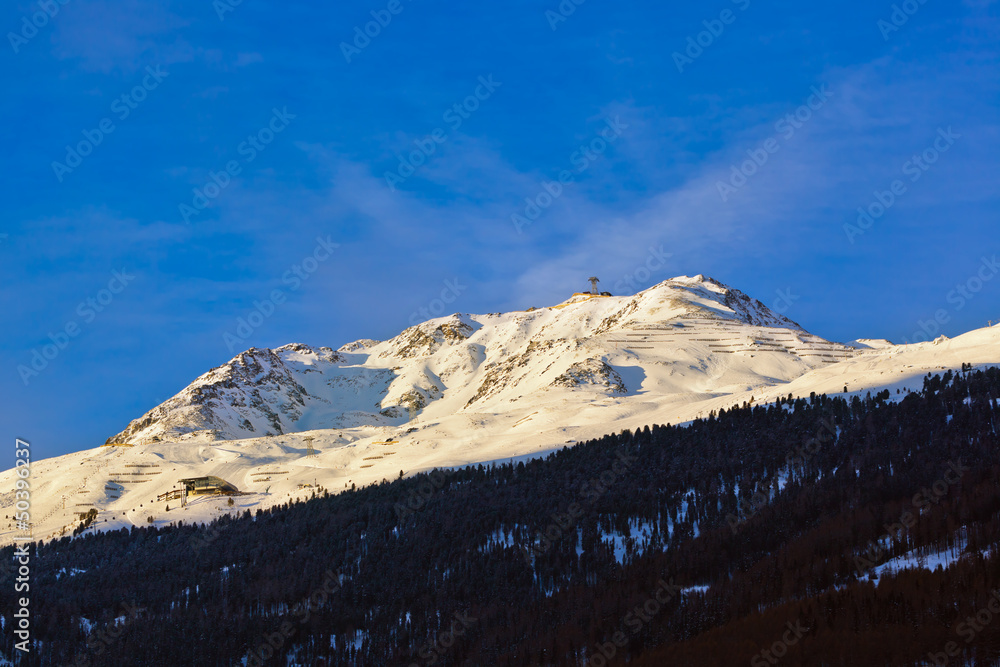 Mountains - ski resort Solden Austria