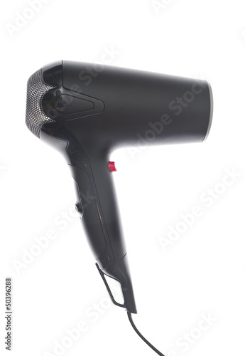 hairdryer isolated on white