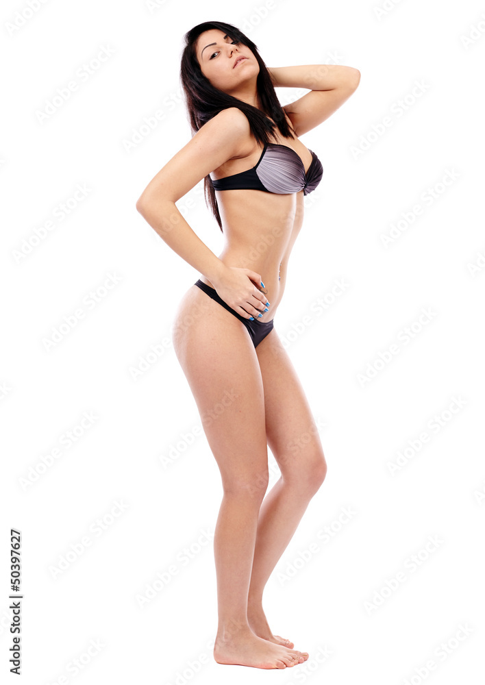 Latin woman full length Latin woman full length