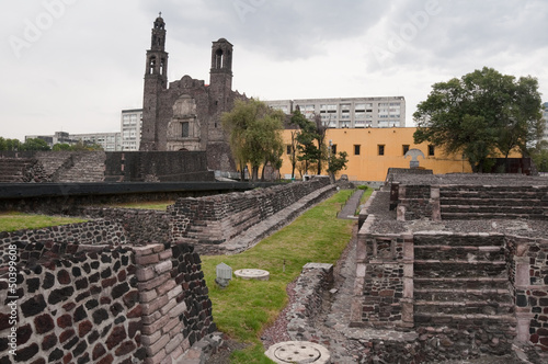 Plaza de las Tres Culturas, Ciudad de México photo