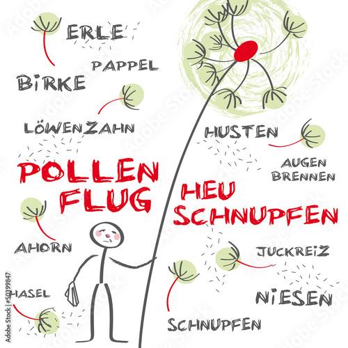 Heuschnupfen Allergie Pollenflug Grün