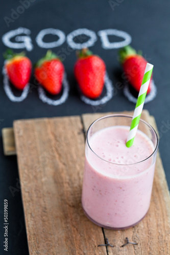 Strawberry smoothie