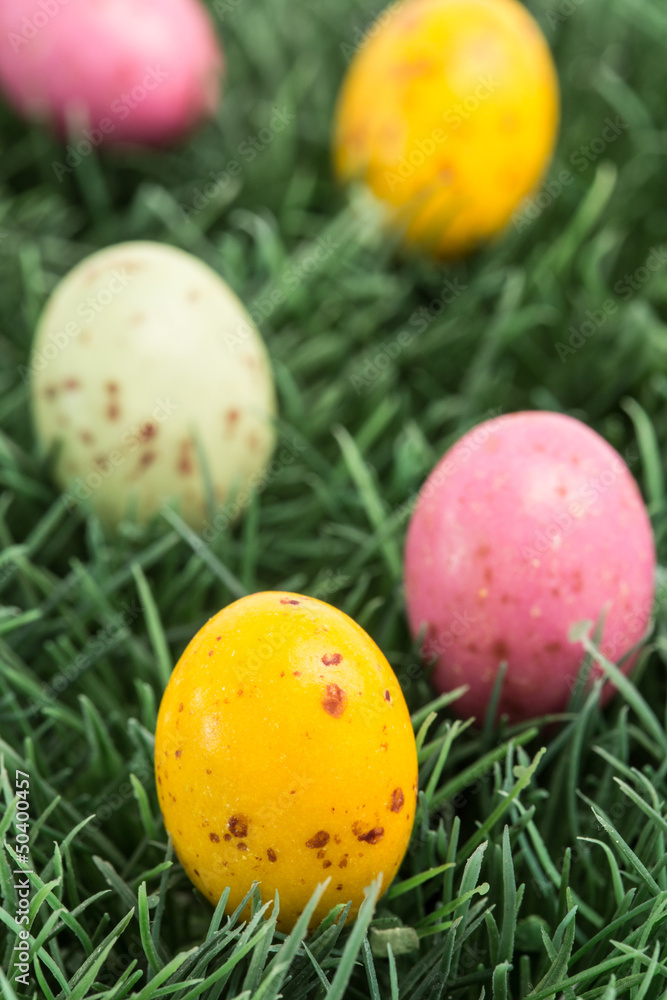 Colourful easter eggs Colourful easter eggs