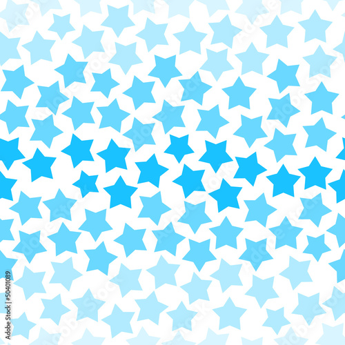 Blue stars seamless pattern...