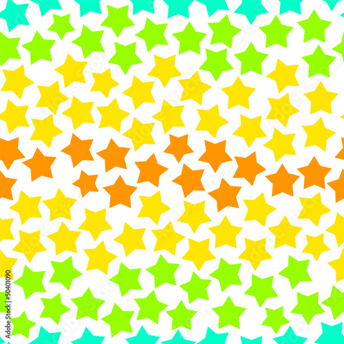 Colorful stars seamless pat...
