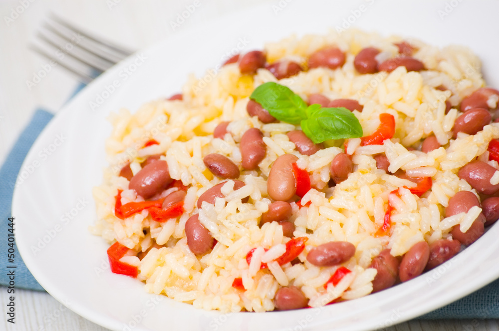 rice with red beans rice with red beans