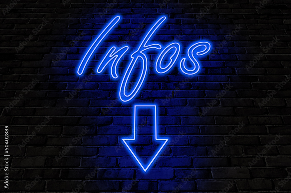 Infos Neon Wand Infos Neon Wand