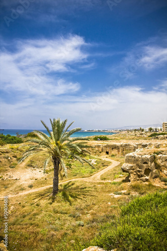 the Tombs of the Kings  Paphos  Cypres