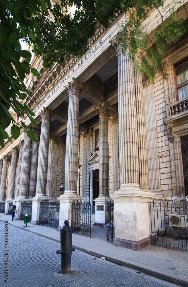 Building of the Ministry of Finance.