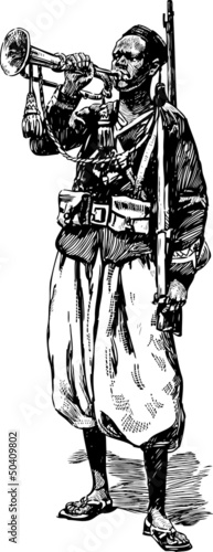 soldier trumpeter
